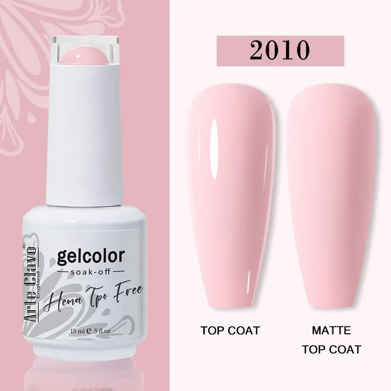 Arte Clavo 116 Kleuren Gel Nagellak 15 ml Kleurrijke Gel Semi Permanente Losweken UV Gel Nail Art DIY Ontwerp vernis Nagelbenodigdheden