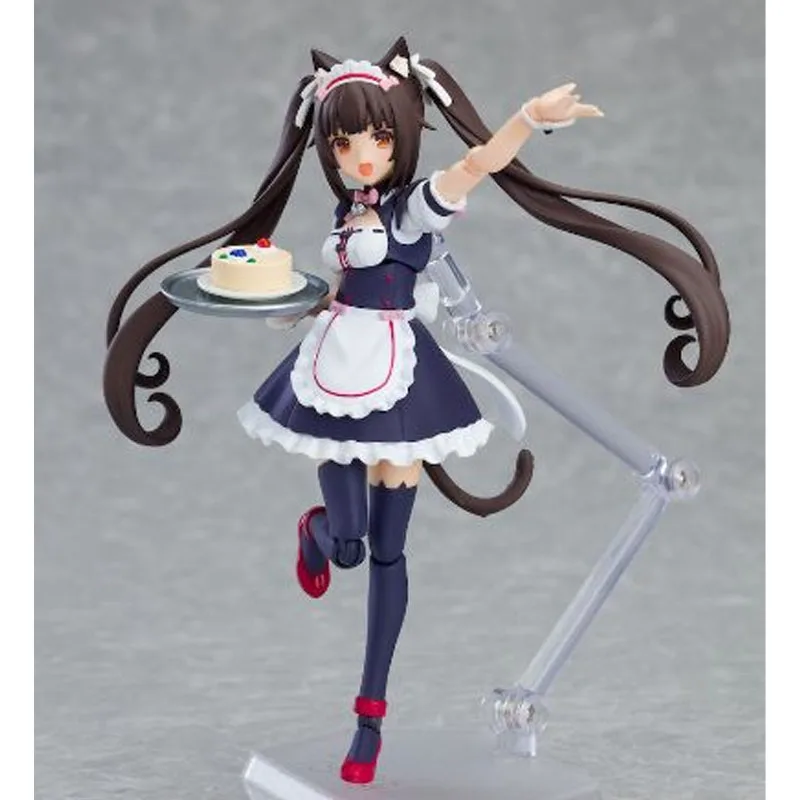 Oryginalne figurki anime GSC Max Factory FIGMA Chocolate 130mm, zabawki dla chłopców, prezent na Boże Narodzenie, kolekcjonerskie modele, ozdoby.