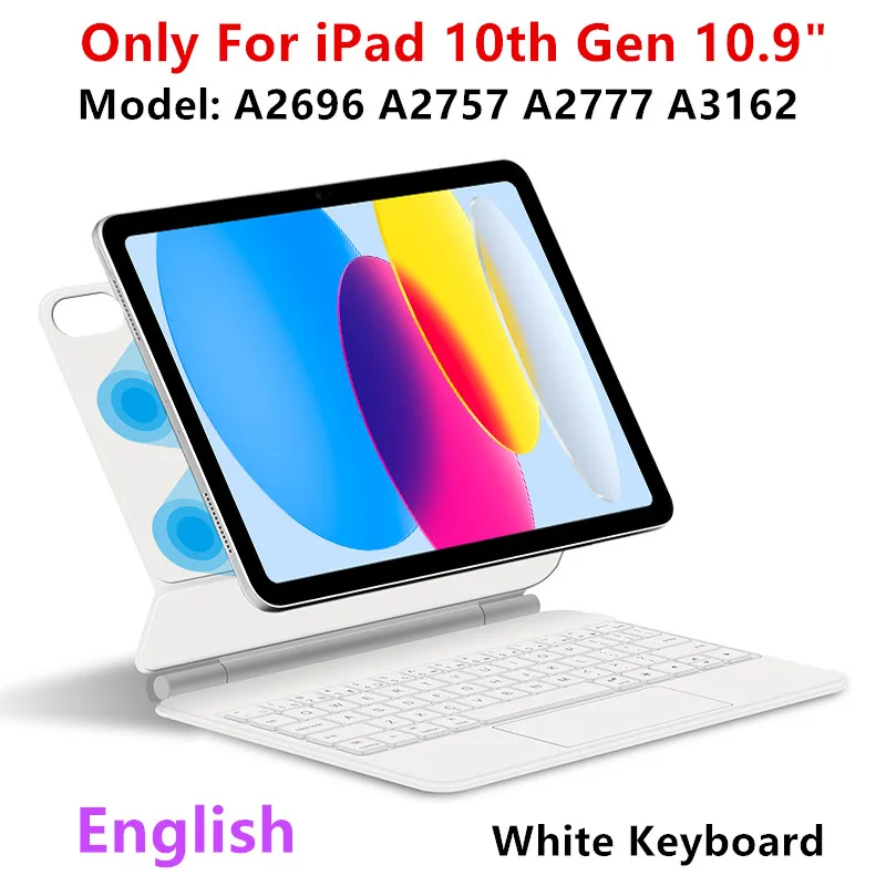 Magic Keyboard Folio For iPad 10 10th Generation 2022 10.9 Inch