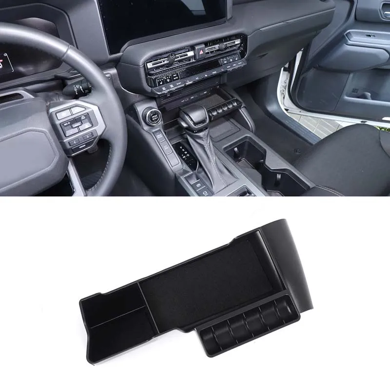

For Toyota Prado (Leftover Peptide) 2024+car Interior Modification Accessories ABS Automotive Transmission Front Storage Box