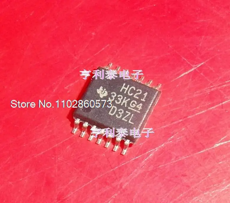 5PCS/LOT   HC21 SN74HC21 IC TSSOP14 Original, in stock. Power IC