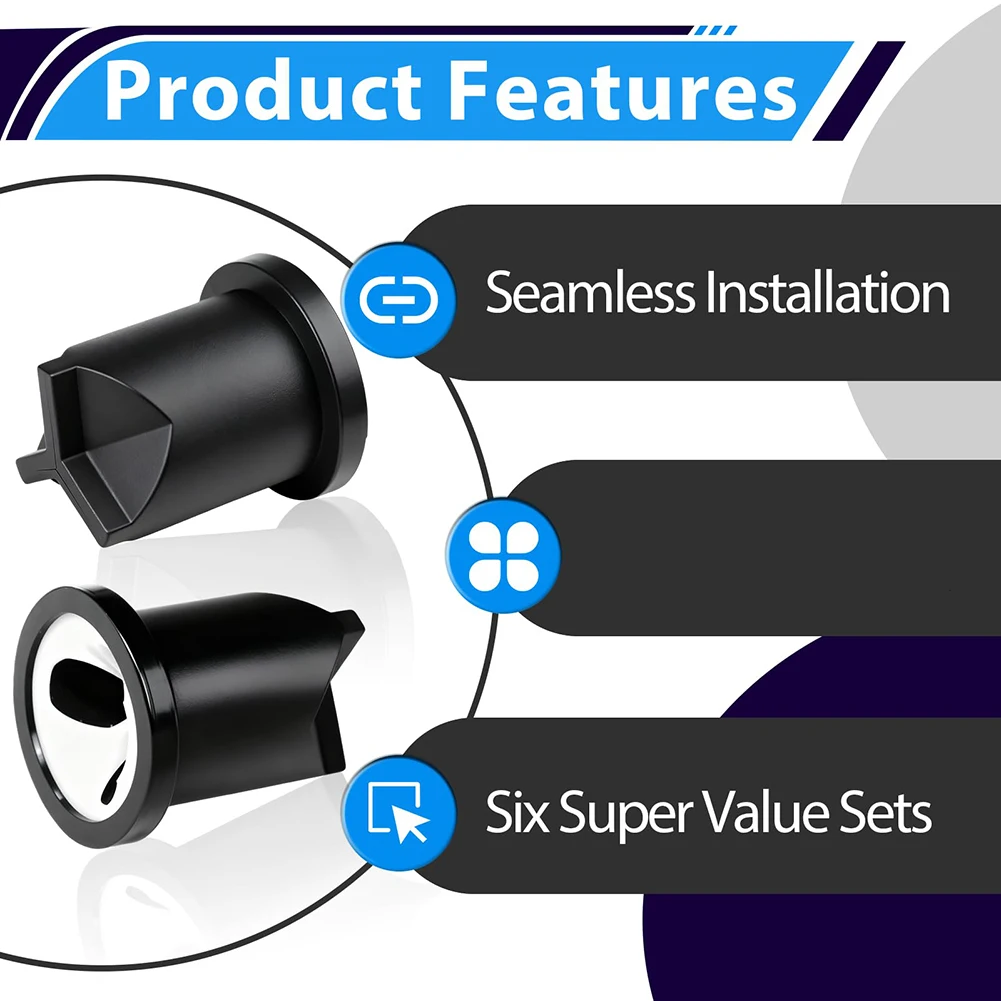 6Pcs Vacuum Breaker Repair Kit,Replaces Broken/Malfunctioning- Vacuum Breakers Flushing Valve Home Improvement