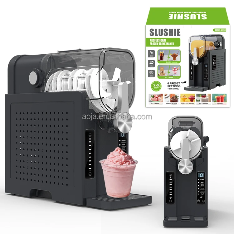 Máquina de Granizados Inteligente 2025, Superventas, para Bebidas Congeladas, Uso Doméstico, Pequeña, para Jugos Fríos y Margaritas, Bajo Ruido, 220-240V