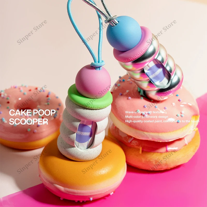 

Держатель мешка для собачьих какашек для поводка, диспенсер для мешков для мусора для собак с эластичной петлей, переносные легкие пластиковые держатели для домашних собак