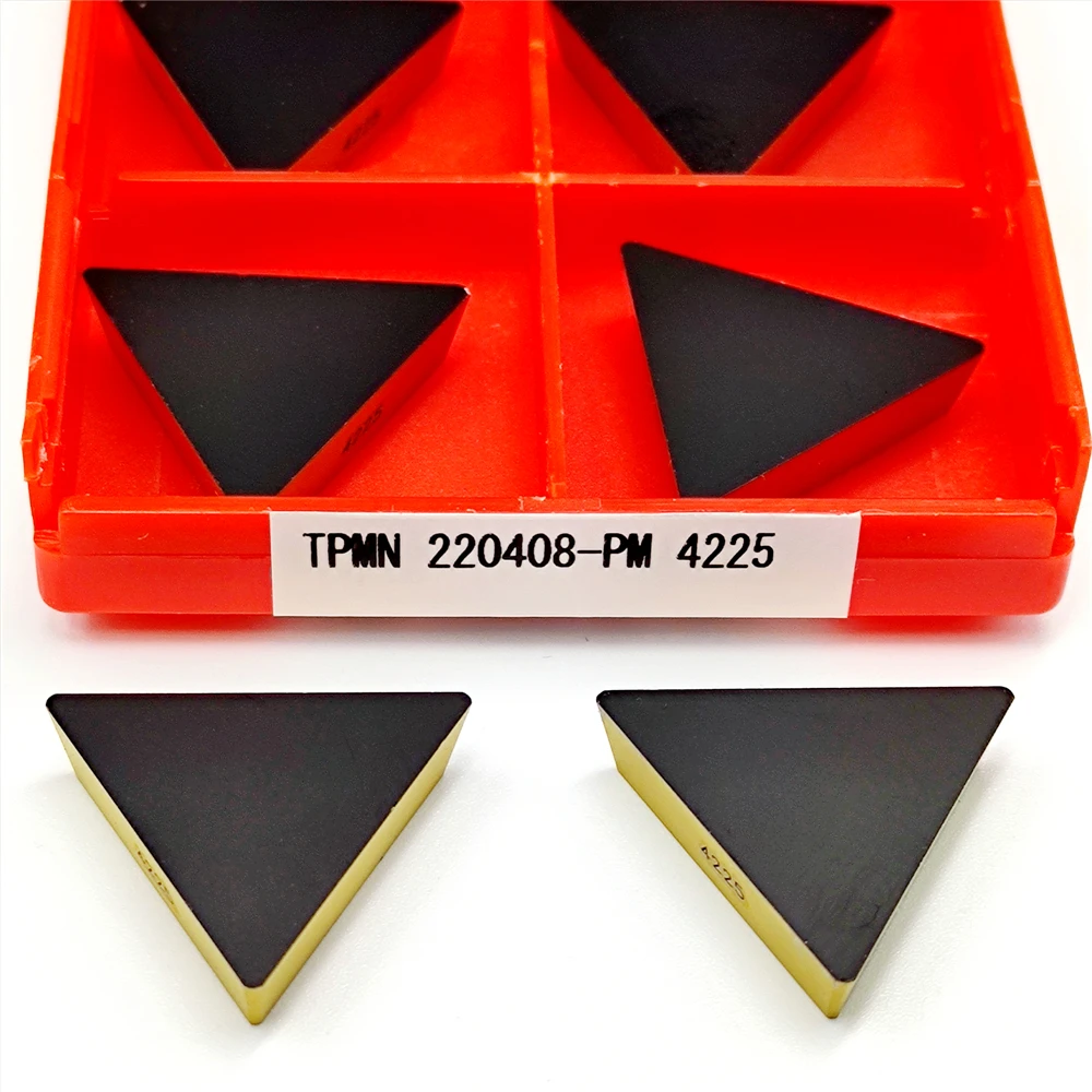Chất Lượng Cao Xay Dụng Cụ Xoay TPMN160308 TPMN220408 PM4225 PM 4225 CNC LatheTool Carbide Lắp TPMN 160308 Thép Không Gỉ Chế Biến