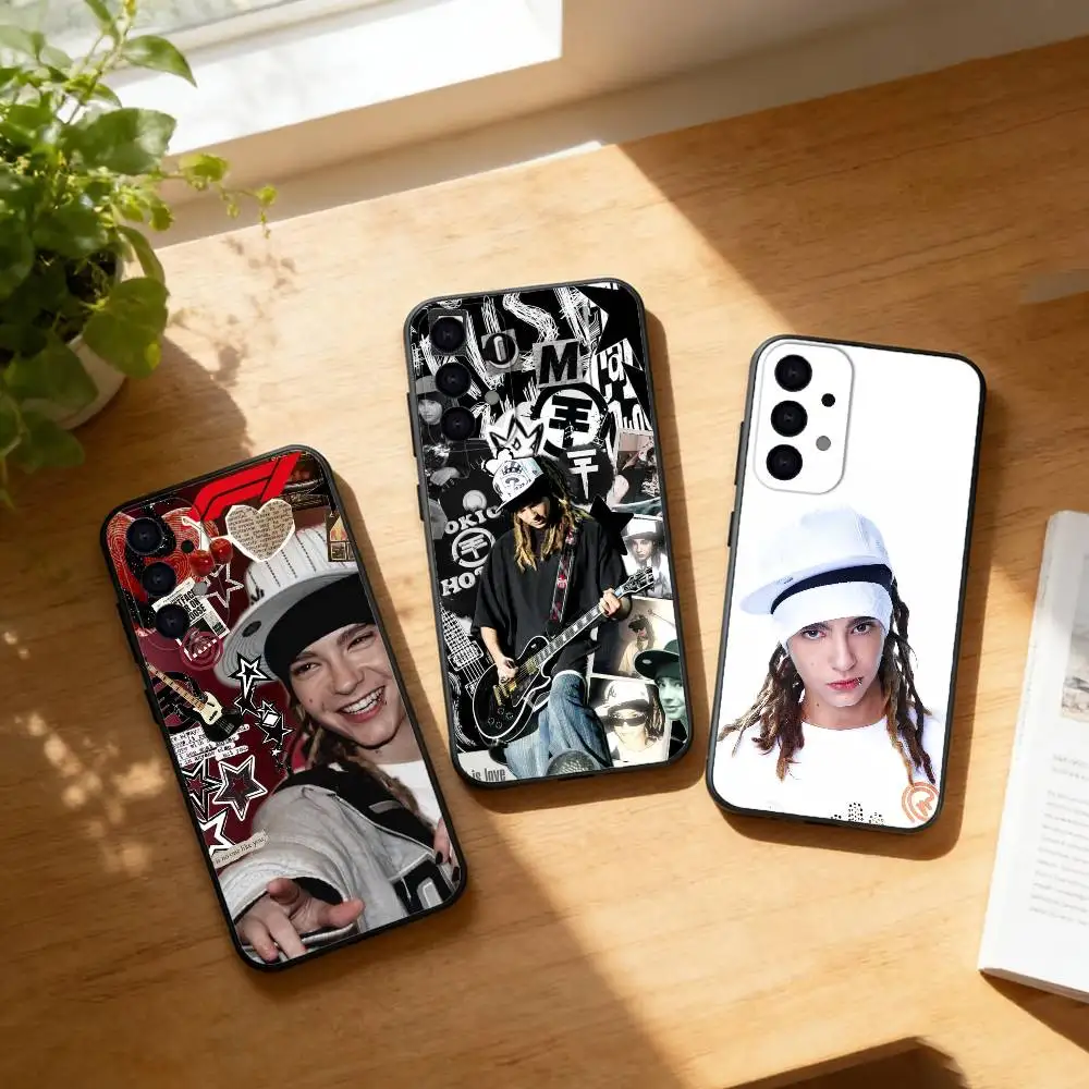Bill Tom Kaulitz Tokio Hotel Phone Case For Samsung S25,24,23,22,30,21,10,9,Ultra,Plus,Lite Soft Black Case