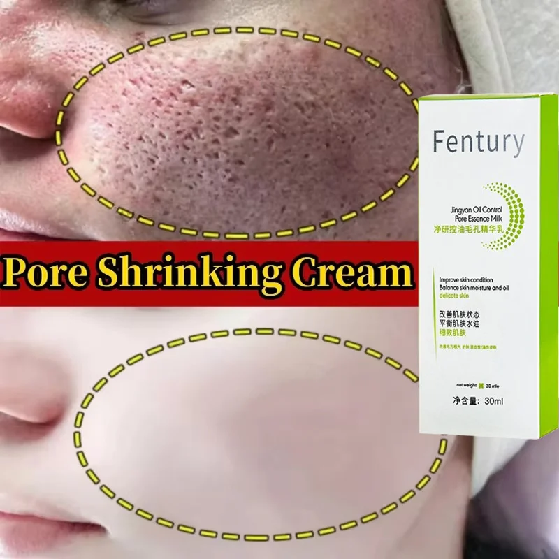 

Salicylic Acid Pore Shrinking Cream Reduce Large Pore Tighten Refining Face Repair Rough Dull Pore Brighten Moisturize Skin Care