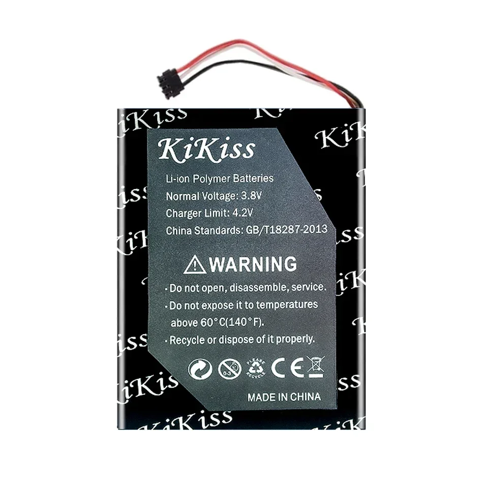 KiKiss 2050mAh Replacement Battery 361-00056-00 For GARMIN GPS Nuvi 30 40 40LM 50LM 50