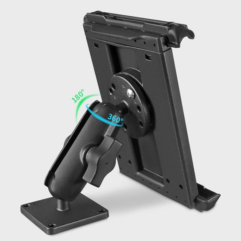 A47U Data Terminal Tablet Back Clip Motorcycle Outdoor Riding GPS Bracket Suitable for 7-Inch to 8-Inch Tablets