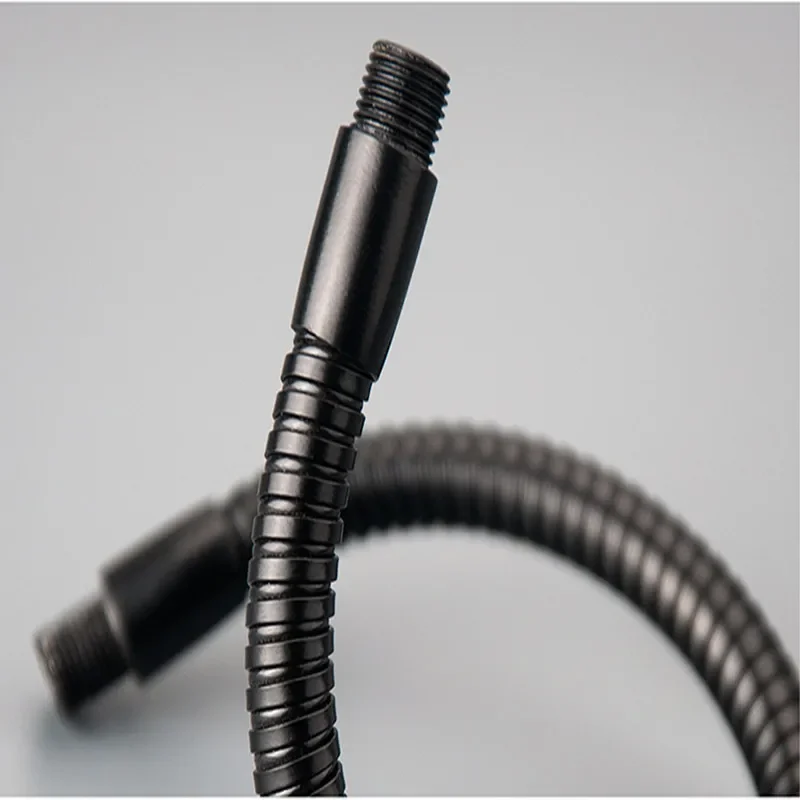 1pcs LED Gooseneck Metal Hose Dia6mm/8mm/10mm Bendable Black Shaping Universal Soft Tube for Table Lamp Spotlight Floor Lamp DIY image 5