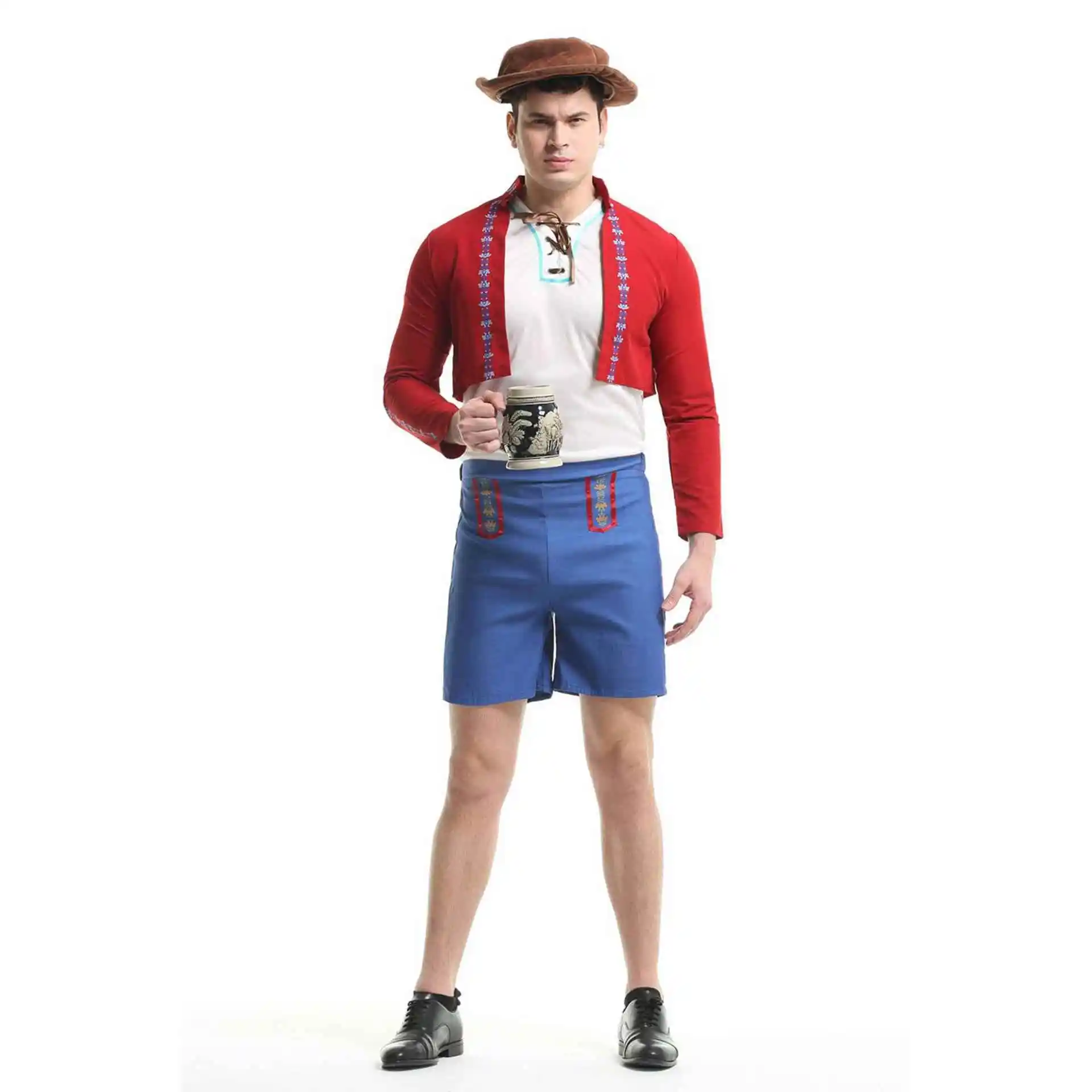

Halloween New 2022COS Parent-Child Performance Outfits Traditional Bavarian Munich Beer Costume Women's Ethnic Stage Wear