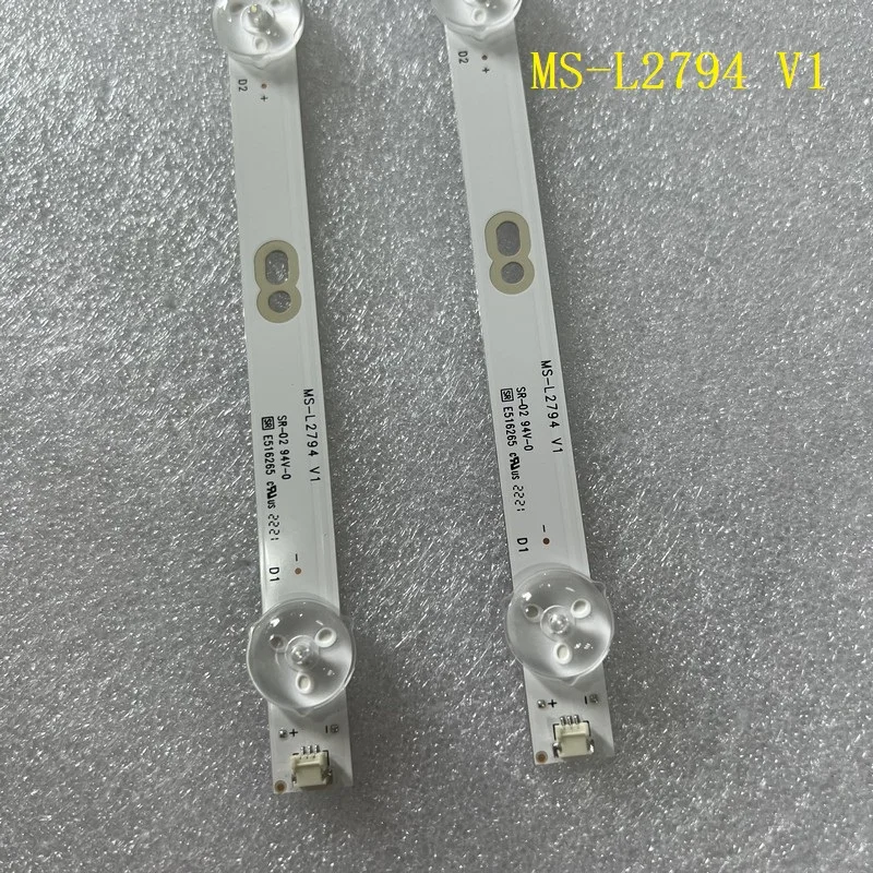 LED 백라이트 바, DEXP H32D7300K H32D7200K MS-L2794 V1 AMCV LE-32ZTH06 HV320WHB-N56 2.0 MX32D06-ZC22AG-16E 303MX320053E 용 6LED