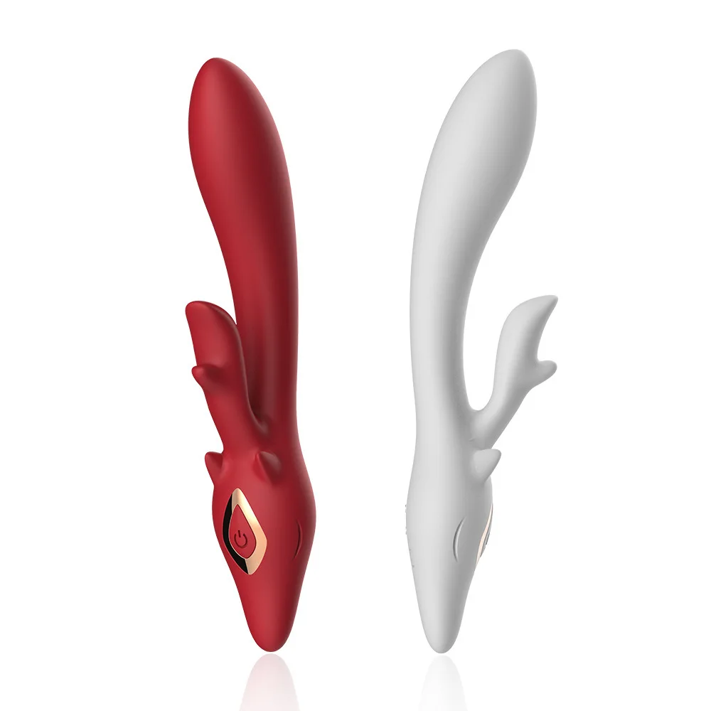 LDS Deer Shape Silicone Personal Massager Flexible Ergonomic Intimate Wellness Stick for Women