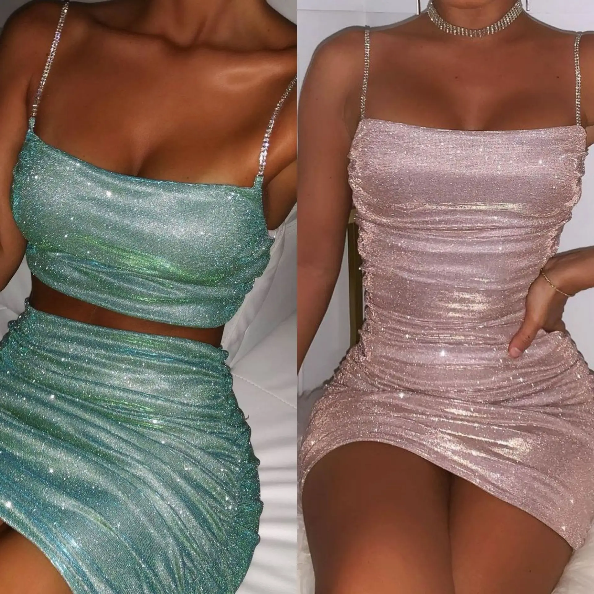 

Сексуальный женский костюм на подтяжках Dr Par Club, сложенная юбка, облегающий наряд на бретельках, модный ансамбль, зима 202