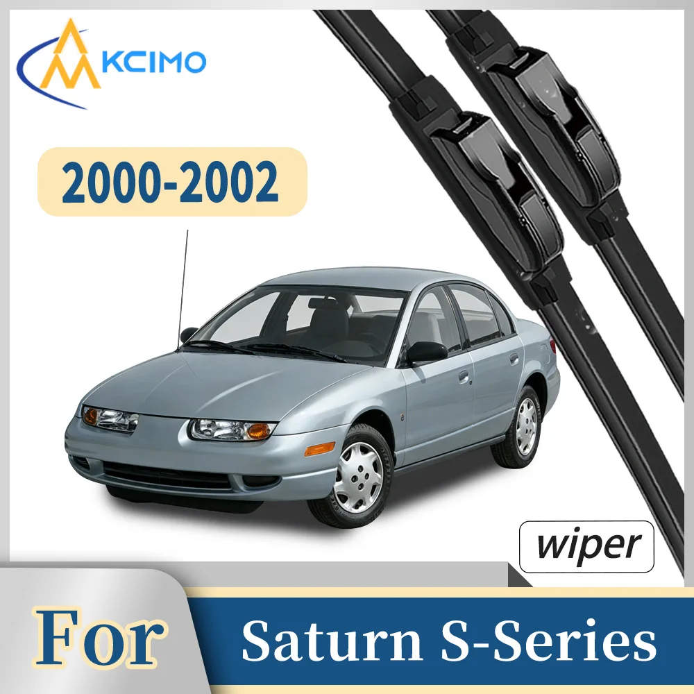 

Premium Rubber Front Windscreen Wiper Blades For Saturn S-Series SL SW SC 2000-2002 Smooth Wiping Waterproof Windshield Kit 2Pcs