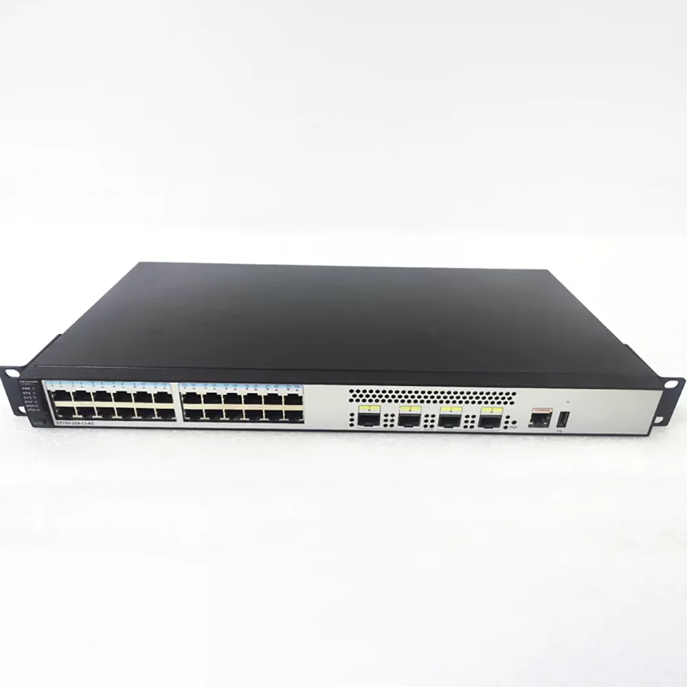 

Коммутатор S5720S-28X-LI-AC с 24 портами Gigabit Ethernet и 4 портами SFP+ 10 Gigabit Ethernet