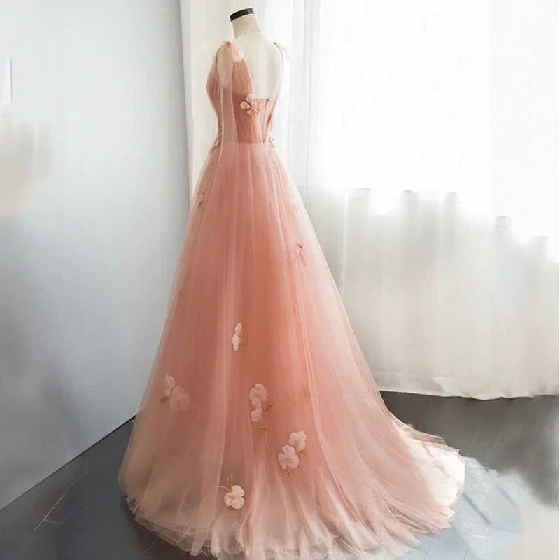 Abito da sera 2025 Abito da cocktail nuovo stile da ballo con spalline fluide per feste formali e abiti per occasioni speciali