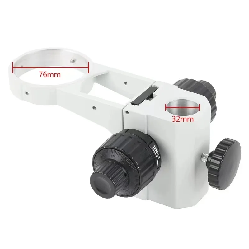 32MM Hole 76mm 50MM Lab Microscope Focus Holder Fine Exactly Adjustable Rack Adjust Arm Support