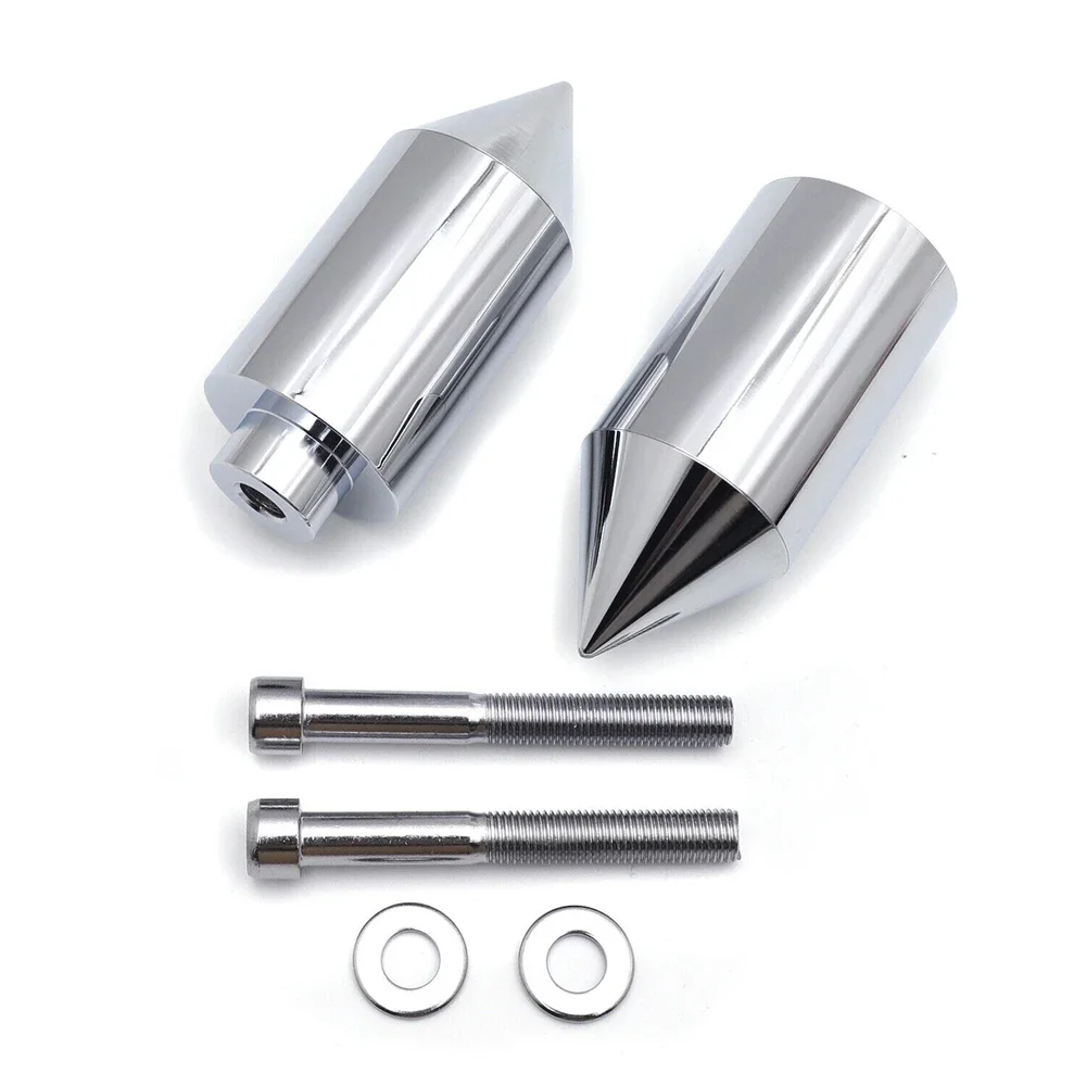 Crash Protectors For Honda CBR 929RR 2000-2001 954RR 2002-2003 Motorcycle Parts Chrome Spike Frame Sliders