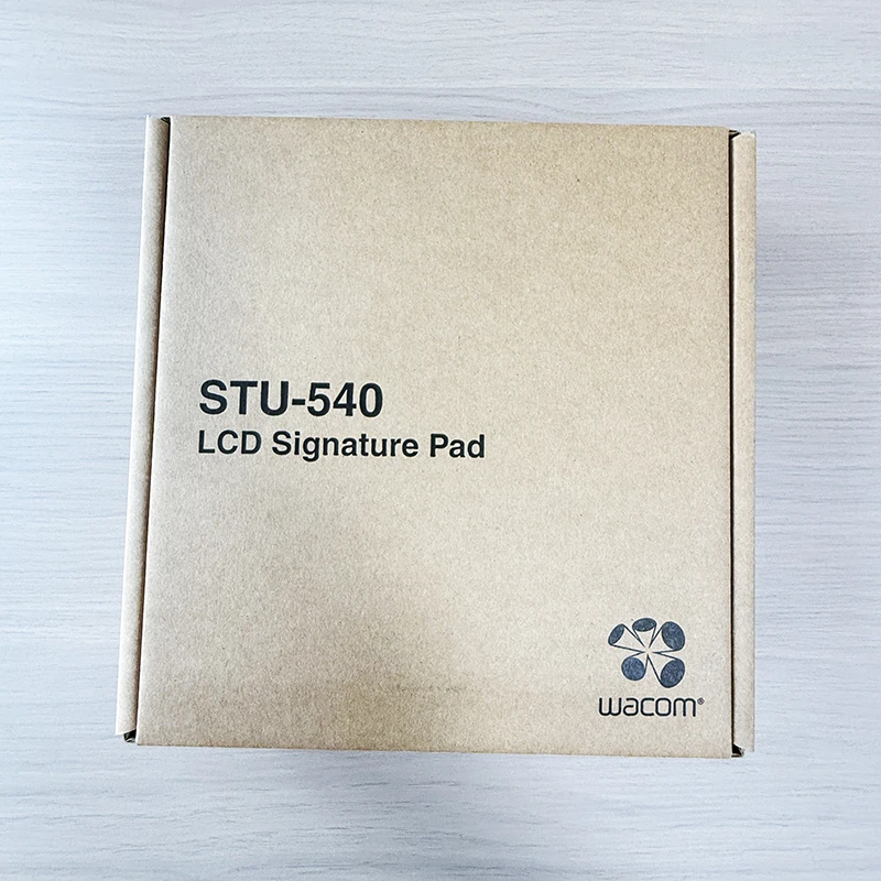 Wacom Color LCD Signature Pad Tablet STU-540 5 "قلم خالي من البطارية 1024 مستويات للأعمال