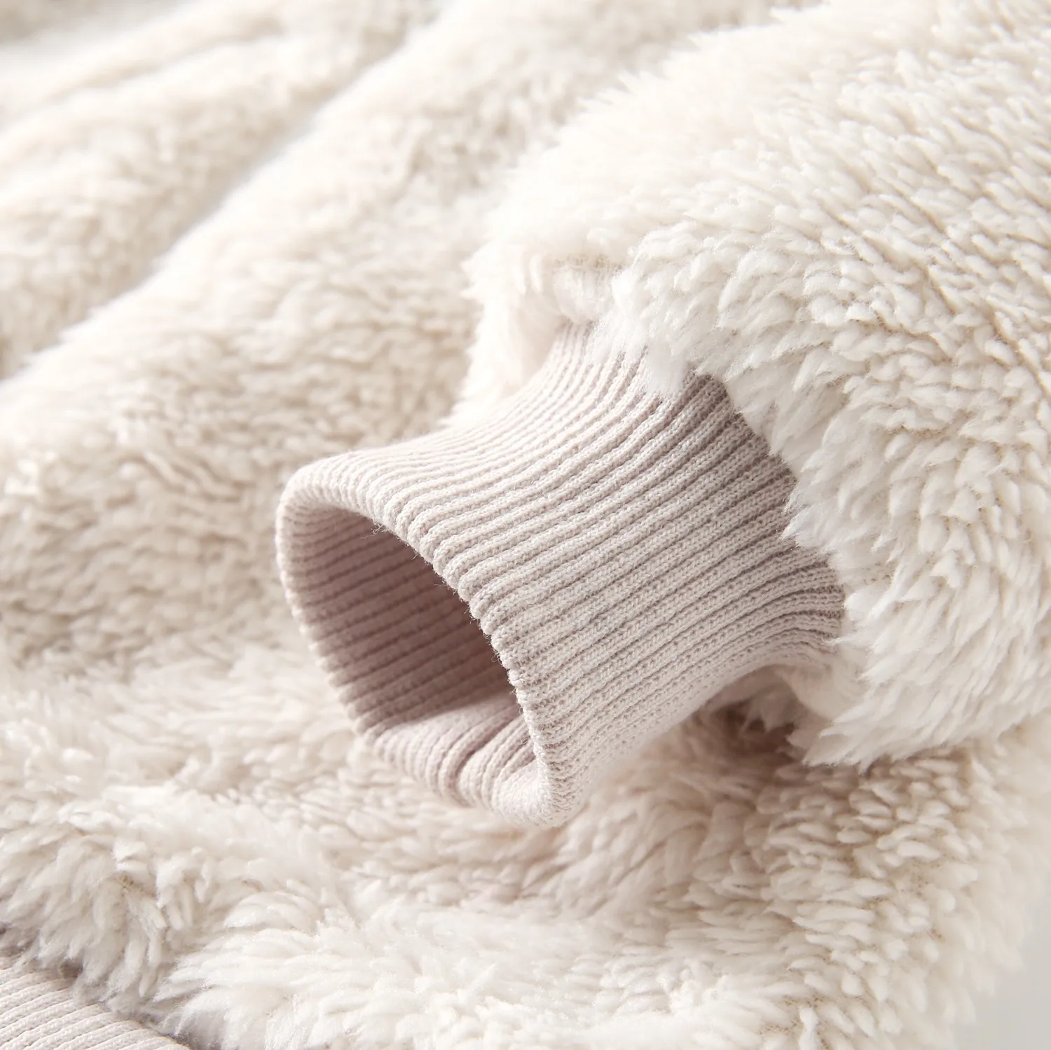 Sanlutoz Winter Warme Langarm-Babybekleidungssets Oberteile mit Reißverschluss + Lange Hosen 2-teilig Niedlich – Detail 18
