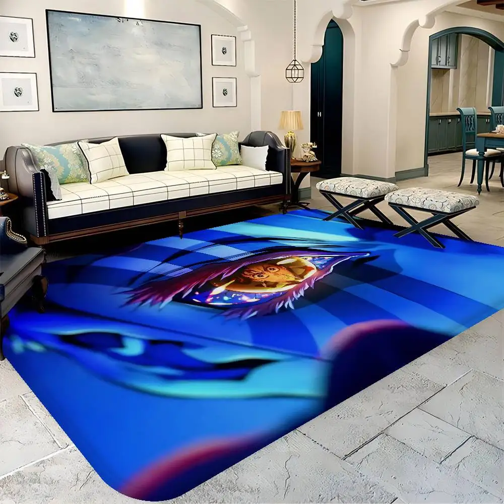 Anime D-demon S-slayers Entrance Door Mat Washable Non-Slip Living Room Sofa Chairs Area Mat Kitchen Welcome Doormat