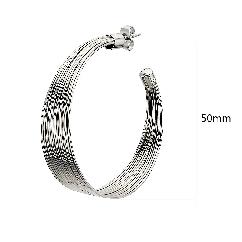 2024 Round Charm Earring Couples Trendy Elegant Jewelry Party Present Stud Earrings Pendientes Stainless Steel earrings