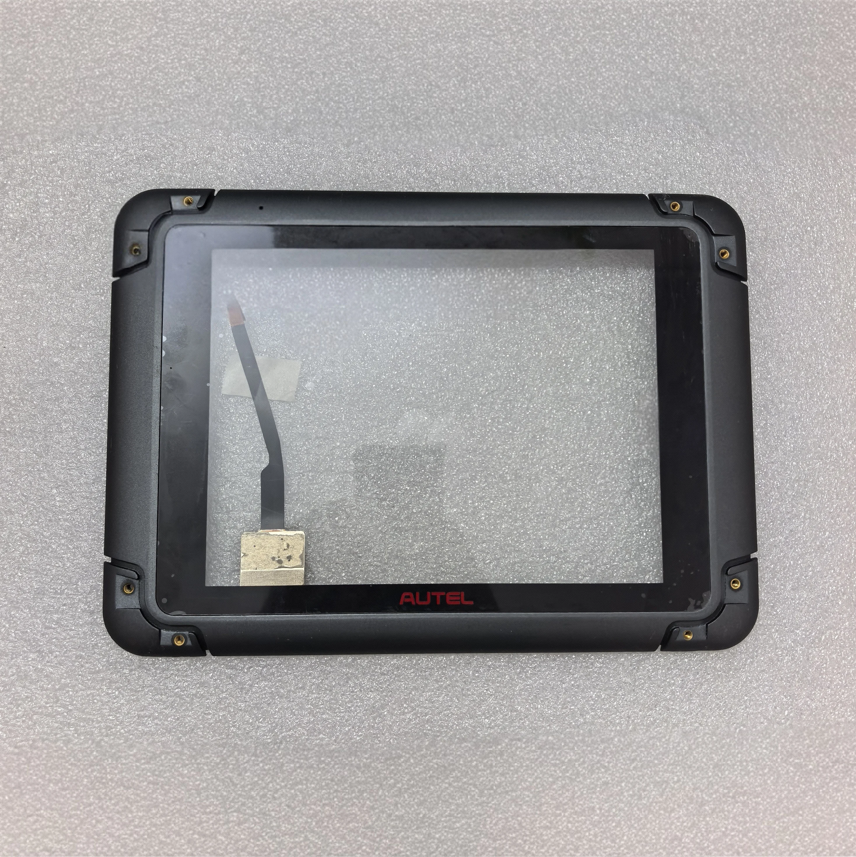 

Сенсорный экран с рамкой для Autel Maxisys Elite II Pro, сенсорная панель, дигитайзер, стекло, сенсор, замена датчика