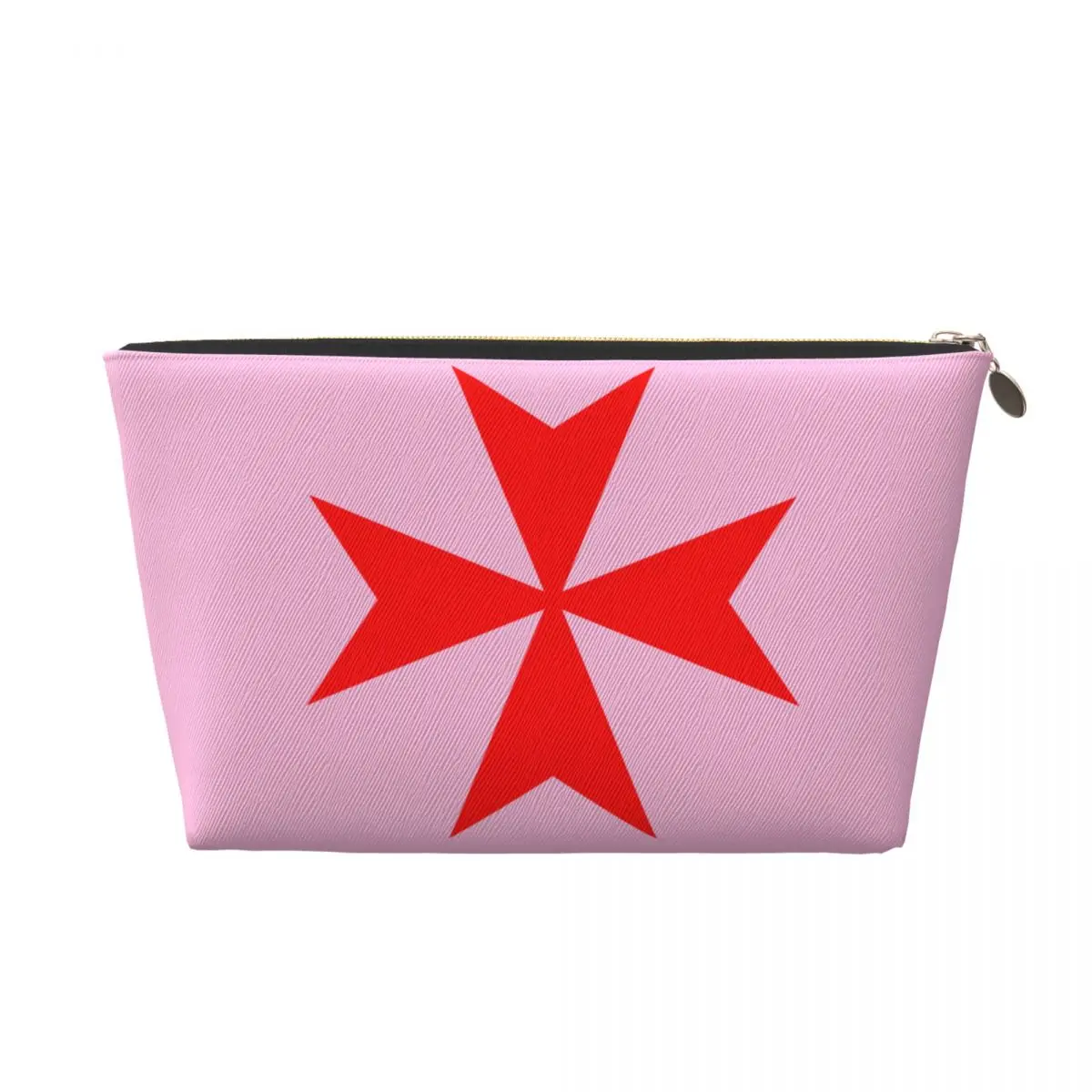 Custom Malta Knights Cross Travel Toiletry Bag Women Knights Templar Crusades Cosmetic Makeup Organizer Beauty Storage Dopp Kit