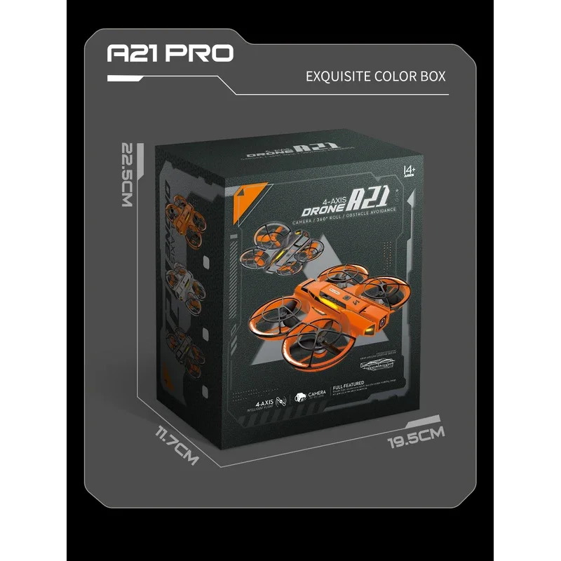 A21 PRO طائرة بدون طيار احترافية FPV 8K HD كاميرا مزدوجة فرش السيارات تجنب العوائق UFO كوادكوبتر لعبة