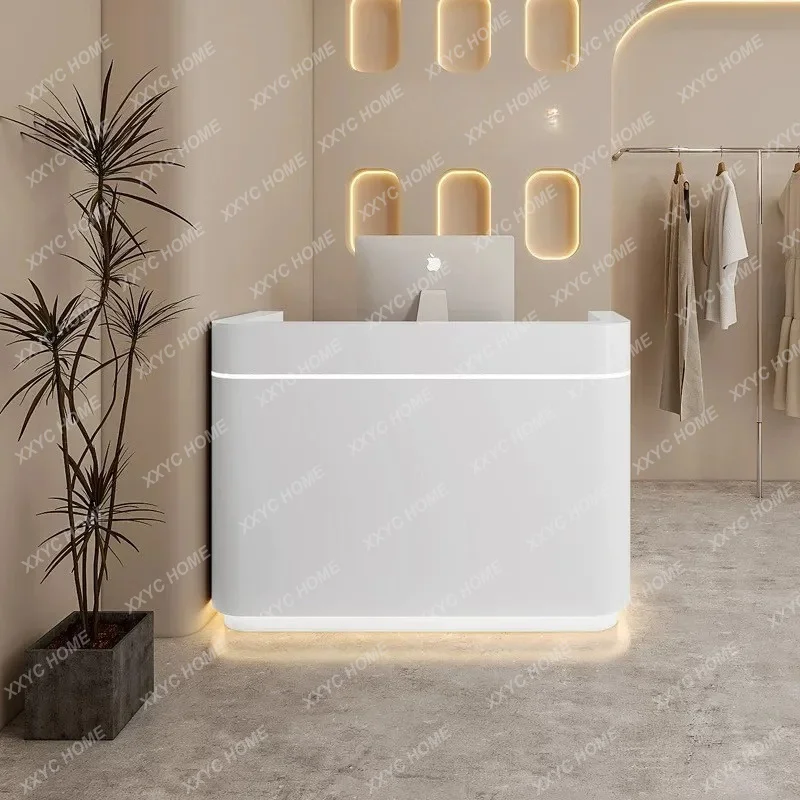 Sales Welcome Reception Desks Display Receptionist Modern Service Reception Desks Counter Elegant Scrivania Industrial Furni