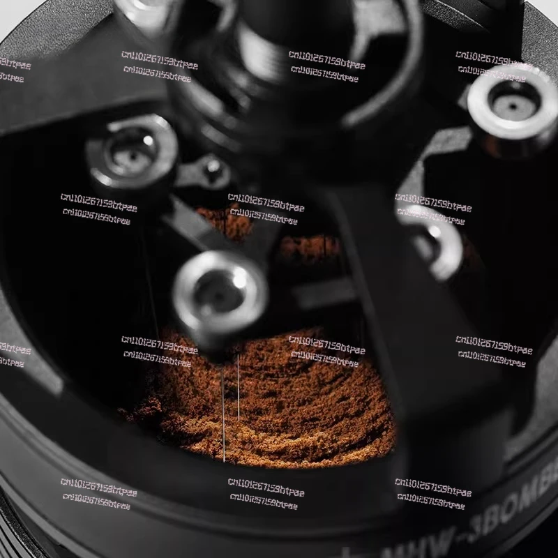 powder needle coffee cloth powder needle rotation evenly break up agglomeration pressure powder