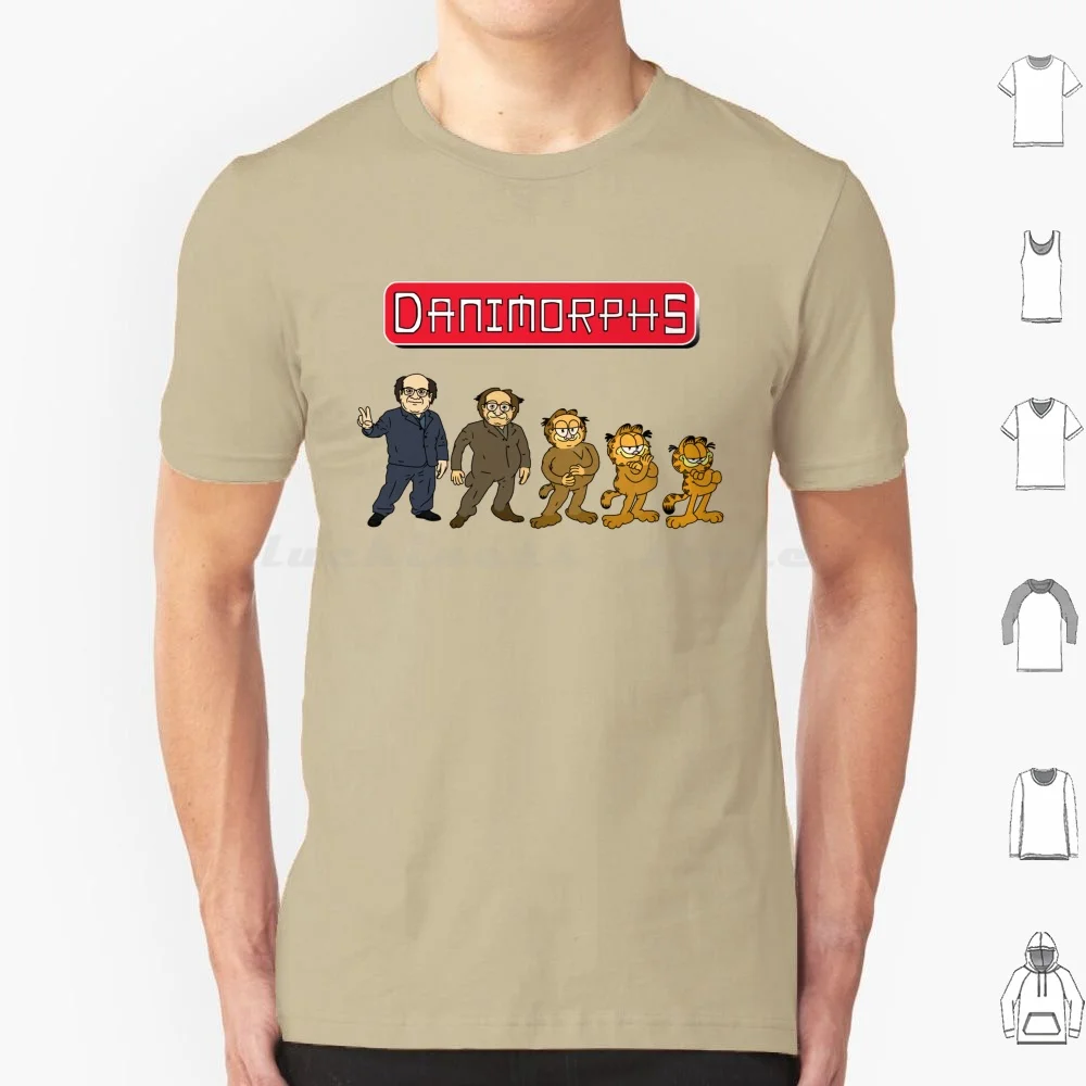 Danimorphs : The Garf Ver. 2 T Shirt Men Women Kids 6xl Danny Devito Parody Mashup Crossover Animorphs Book Meme Nostalgia