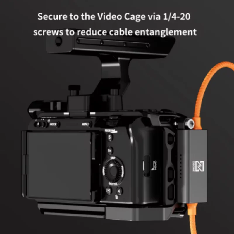 ZGCINE Cable 20 inch DT-PD D-Tap to USB-C PD 2-Way V-Mount Charger Power Cable for V-Mount Battery Mirrorless Cameras Phones