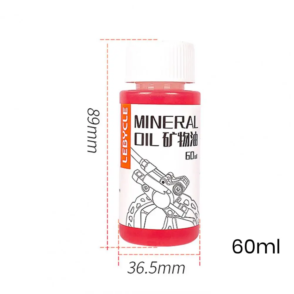 60ML Bicycle Mineral Oil High Boiling Point Portable Mountain Bike Hydraulic Disc Brake Mineral Oil Fluid Bicycle Accessories