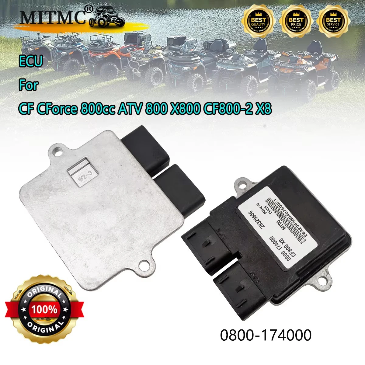 

Original ECU For CF CForce 800cc ATV 800 X800 CF800-2 X8 Quad Genuine parts CF 2V91W（X8）Engine 0800-174000