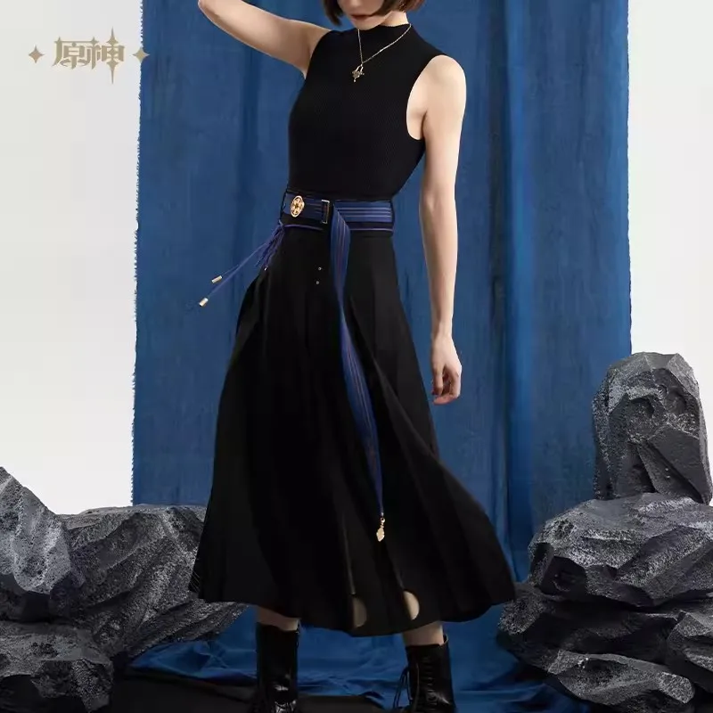 

2025 new GAME Genshin Impact Wanderer Theme Impressions Collection Wide-leg pants Fashion Oversize Printed Straight-leg pants