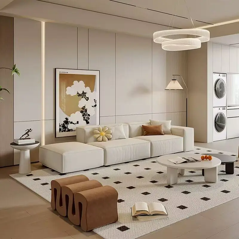 Italian Living Room Sofas Aesthetic Minimalist Luxury Modern Living Room Sofas Sleeper Floor Divano Soggiorno Home Furniture