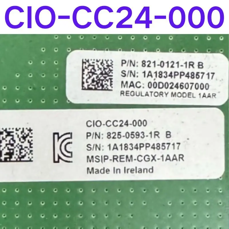 Second-hand test OK,Collection card CIO-CC24-000