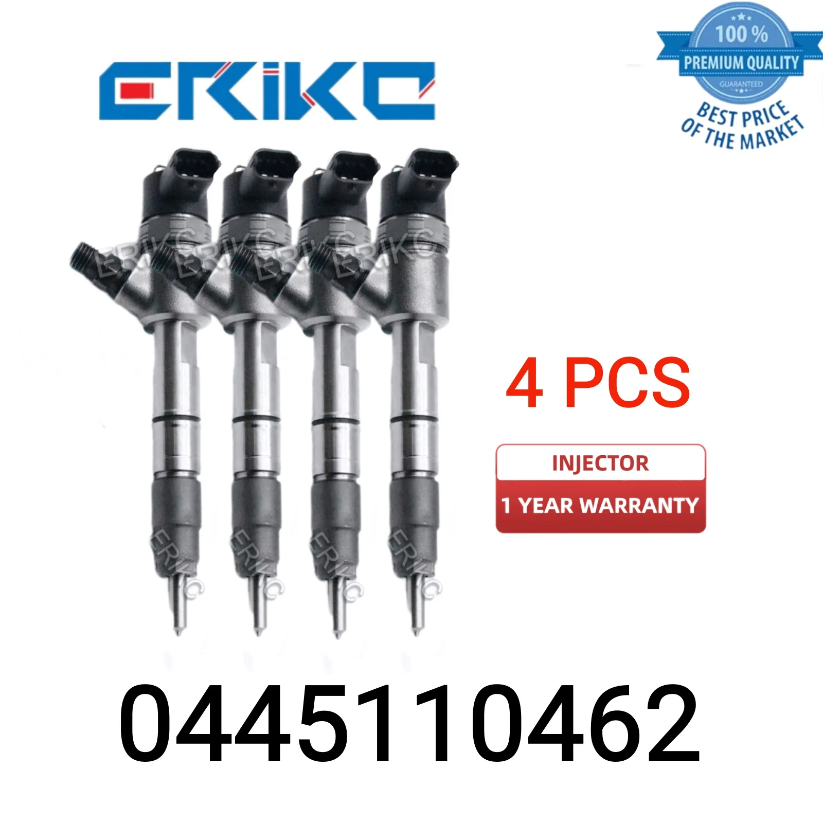 

4 PCS 0445110462 Fuel Injectors 0 445 110 462 Engine Oil Injector 0445 110 462 Original Common Rail Injector Assy