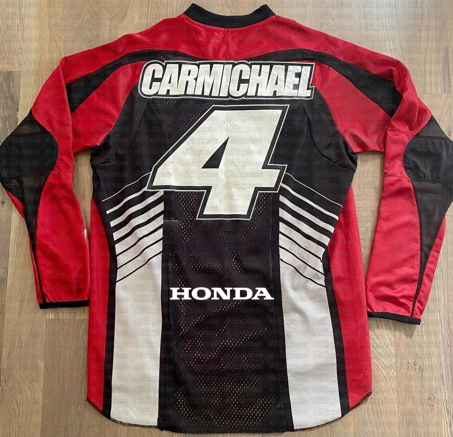 

Летняя футболка для мотоцикла Honda, мужская дышащая футболка с длинным рукавом для горного велосипеда, одежда DH MTB, трикотаж для мотокросса бездорожья