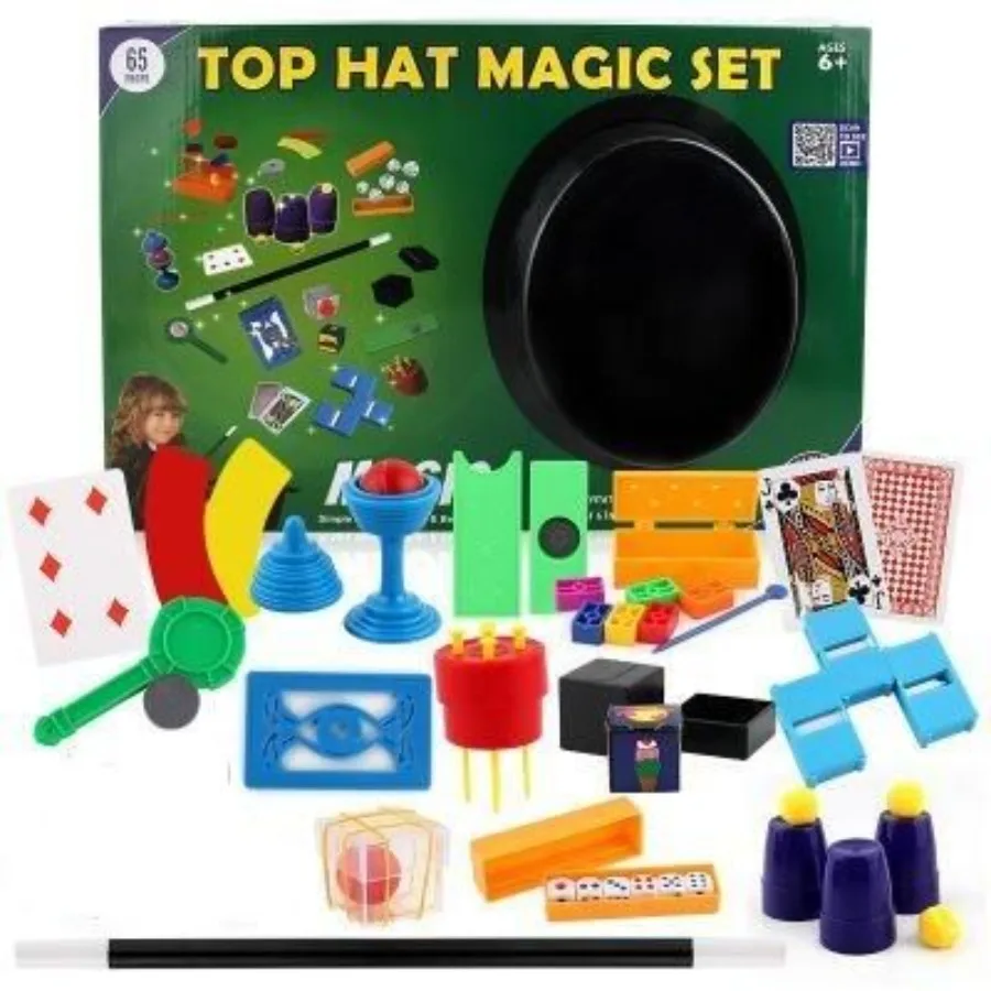 

Abracadabra Magic Tool Box With 65 Props