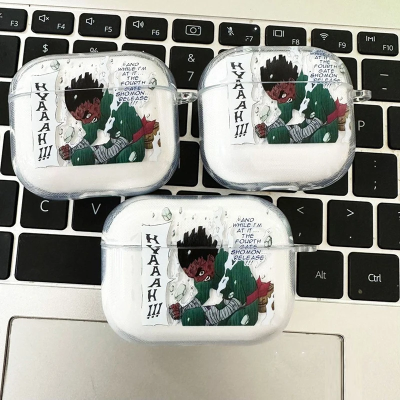 Funda para auriculares con diseño de Naruto y Uchiha Itachi, compatible con AirPods 3, 4, 5, Pro 2 y 3. Cubierta protectora con motivos de dibujos animados, resistente a golpes y caídas. El regalo perfecto.