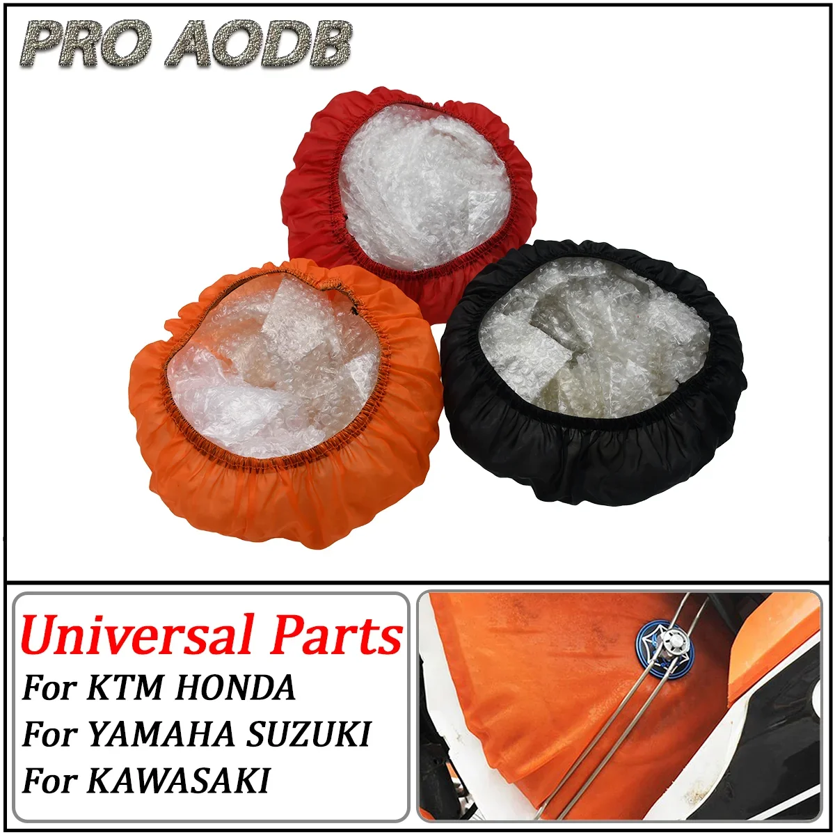 

For KTM EXC SX 250 350 450 Honda CRF 250R 450R YAMAHA YZ Motorcycle Air Filter Cover Dust Sand Cover Engine Cleaning Protector