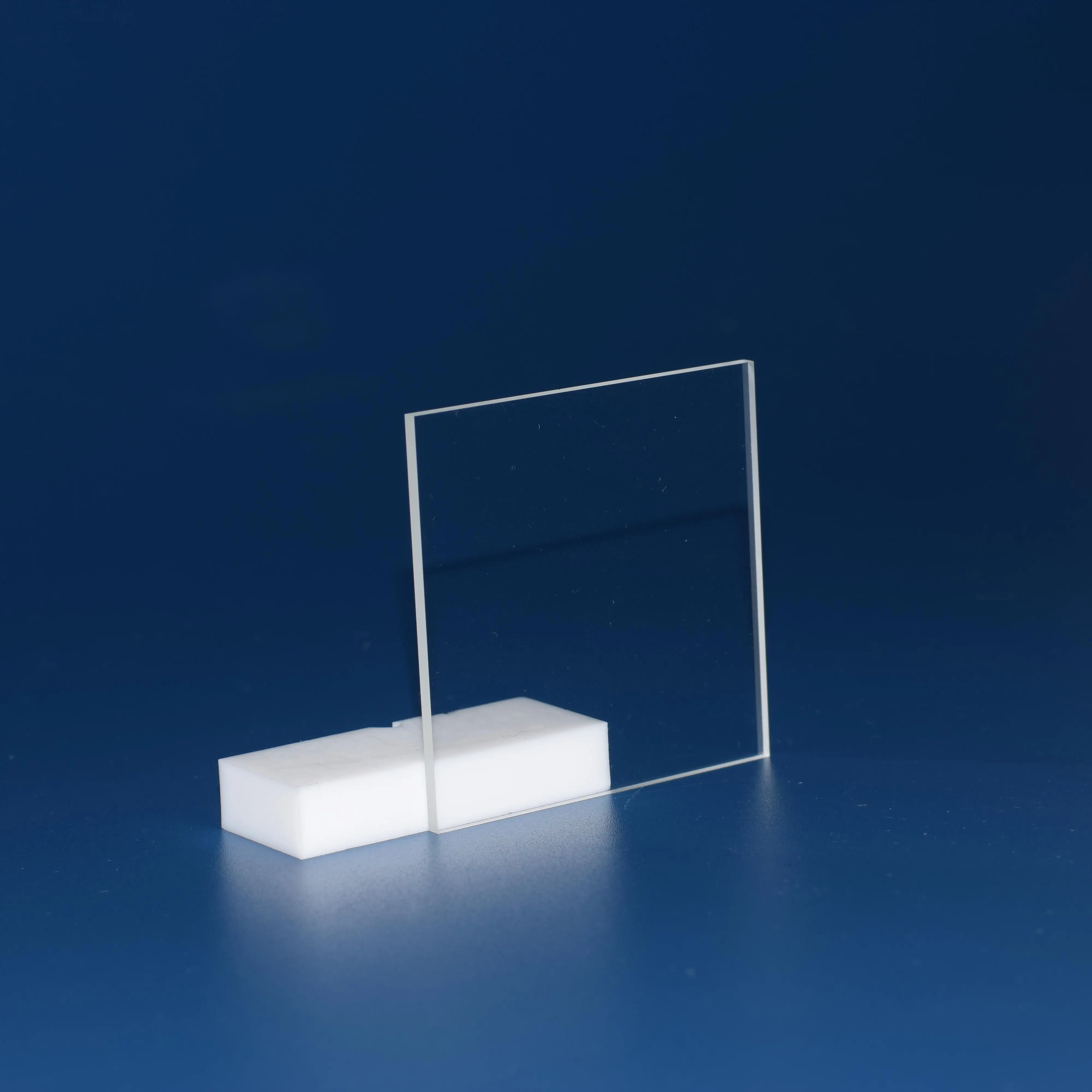

10PCS JGS2 quartz sheet high temperature resistant glass slide high transmission UV 0.5mm/1mm thickness optical research