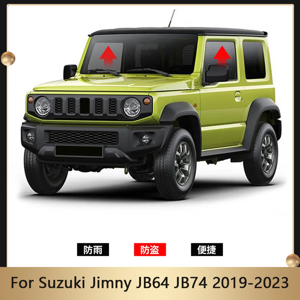 Car Automatic Window Closer Closing & Open Control by Remote Smart lifter  For Suzuki Jimny JB64 JB74 2019-2023 Accessaries