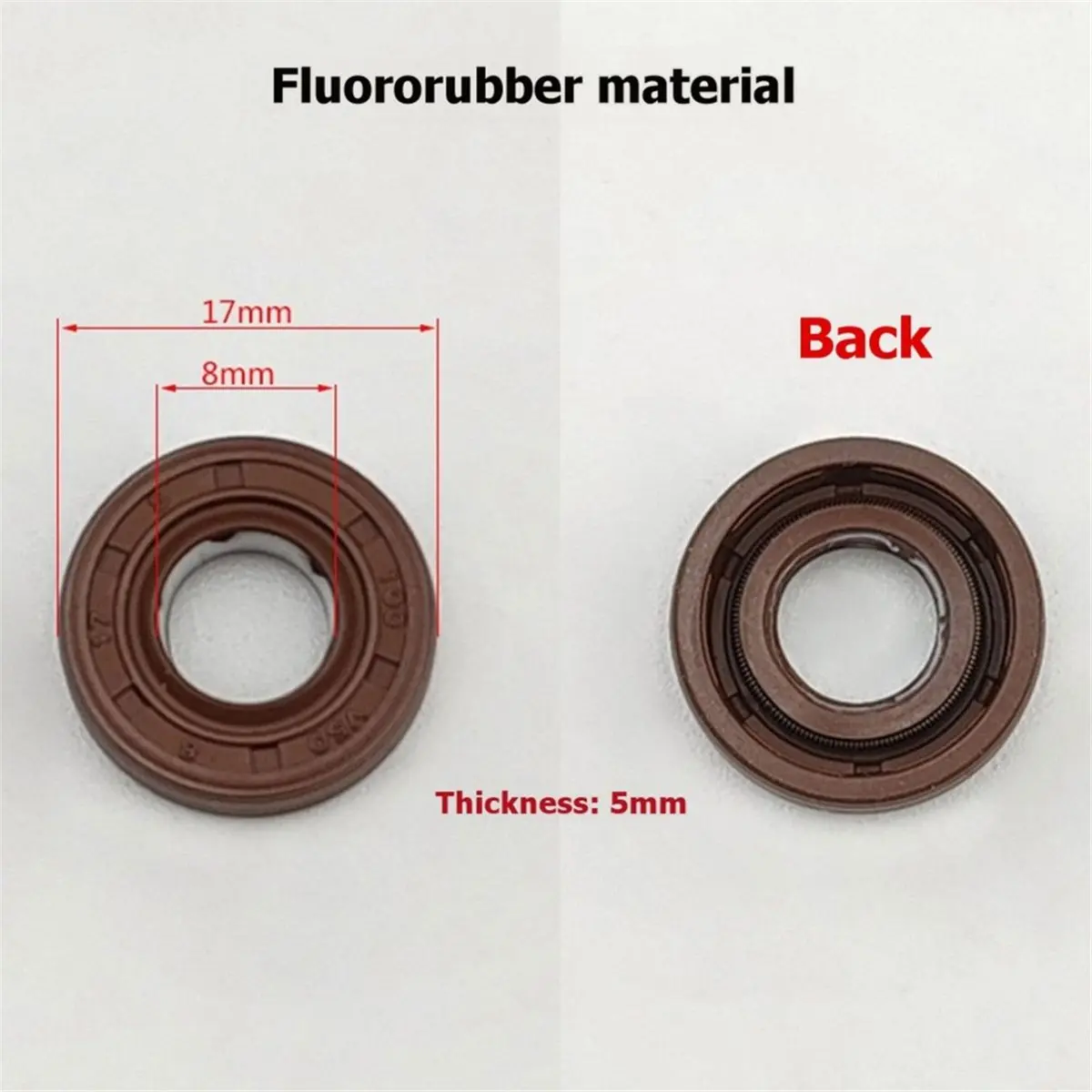 6PCS Heavy Duty Pan Seal Kit Seal Rings and Clips for Bread Maker Kitchen Breadmaker Machine Parts