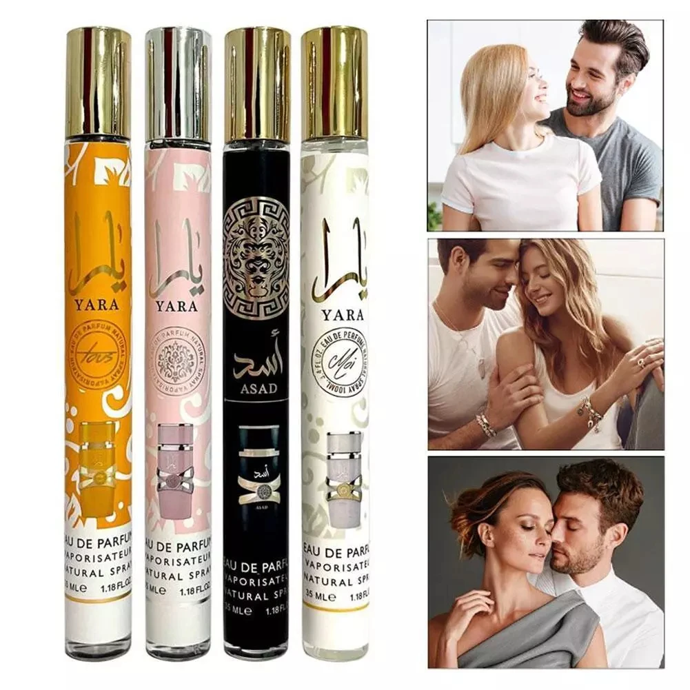 35ml Yara Perfume Men Women Sweet Woodiness Scent Rose Travel Sample Portable Fragrance Long-Lasting Pheromone Body Spray Perfum