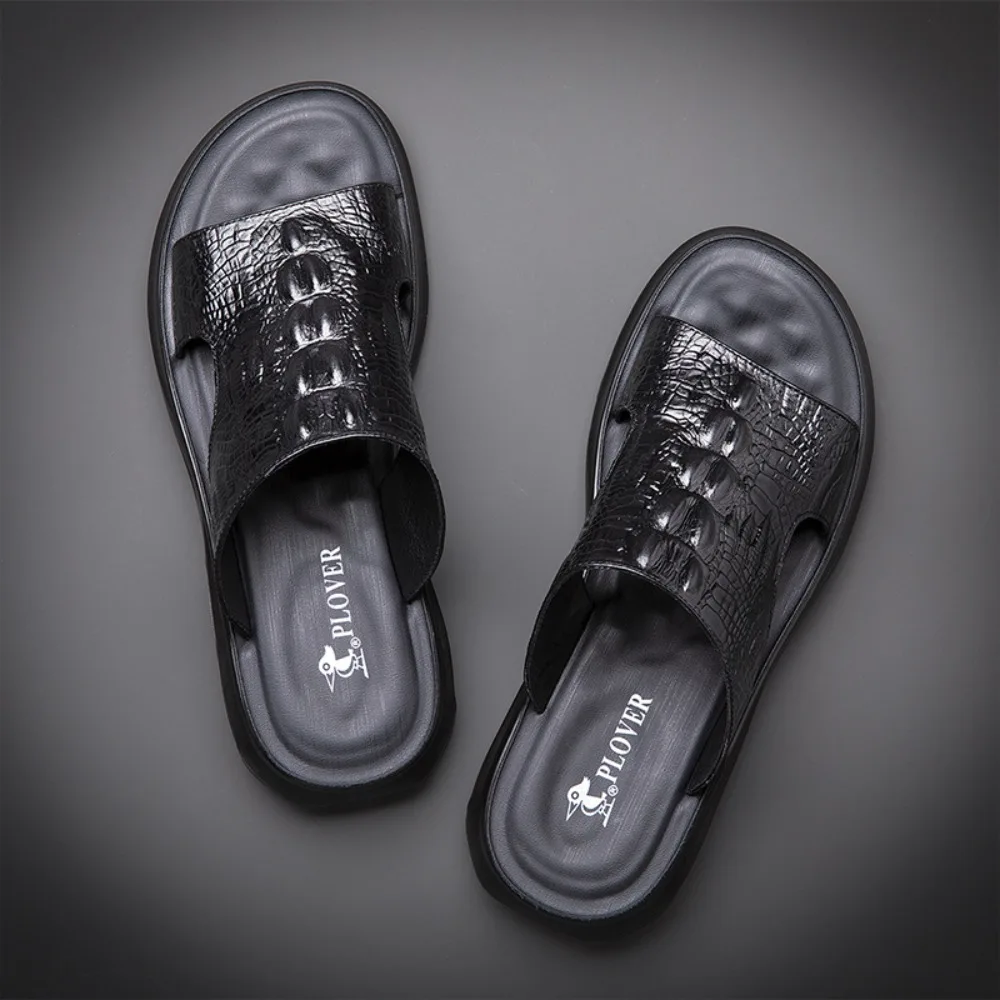 Slippers Men's 2026 Summer Outdoor Wear Korean Version Casual Two in One Sandals Beach Straight Drag Mens Shoes Slippers for Men