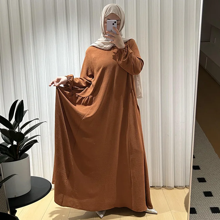 Eid Muslim Abaya for Women Modest Dresses Saudi Arab Long Robe Jalabiya Ramadan Morocco Dubai Abayas Kaftan Islam Vestidos 2025
